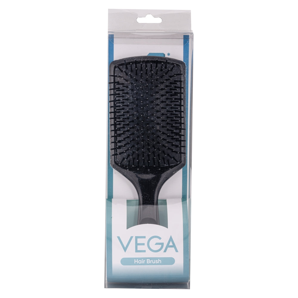 Vega Paddle Hair Brush Regular (8586) Black - 1 U