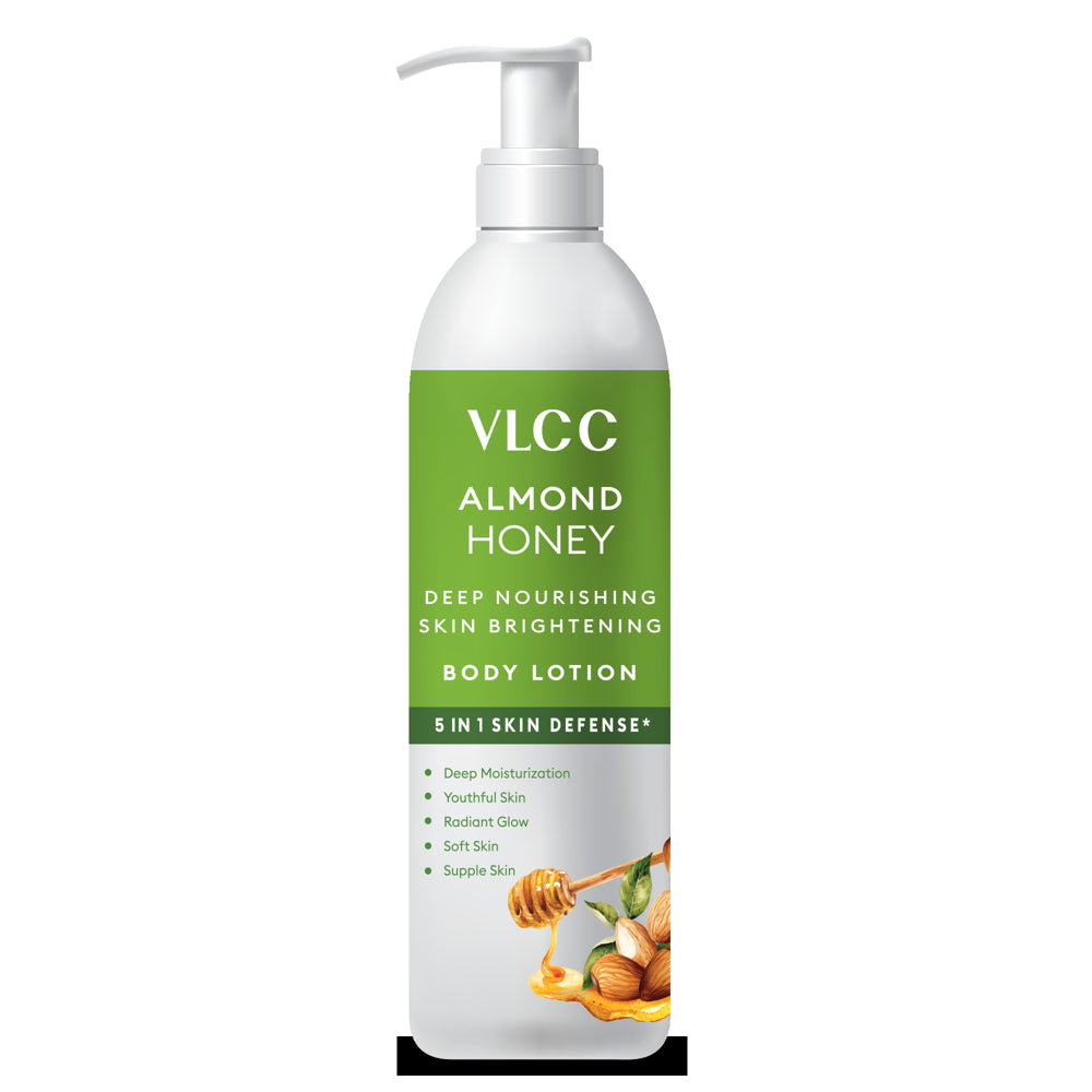 Vlcc Almond Honey Deep Nourishing Skin Brightening Body Lotion - 350 ml