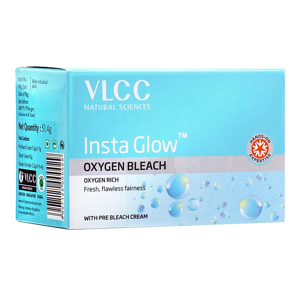 VLCC Insta Glow Oxygen Bleach Cream - 51.4 g