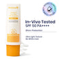 Wishcare Vitamin C Pure Glow Milk Sunscreen Ultra Light 50+++ Spf - 50 g