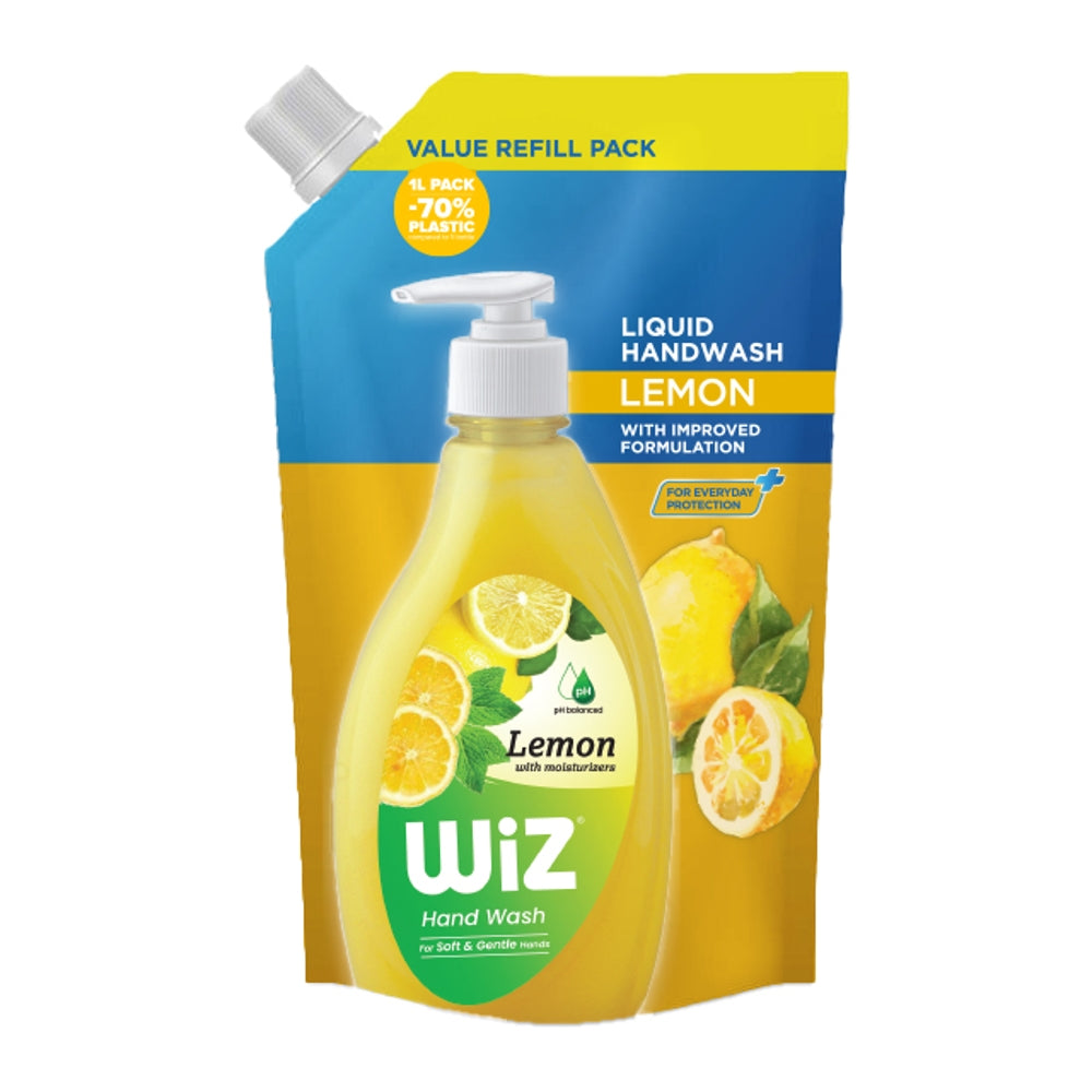 Wiz Liquid Handwash Lemon - 1 L