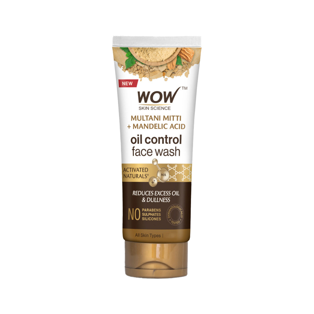 WOW Multani Mitti Face Wash - 100 ml