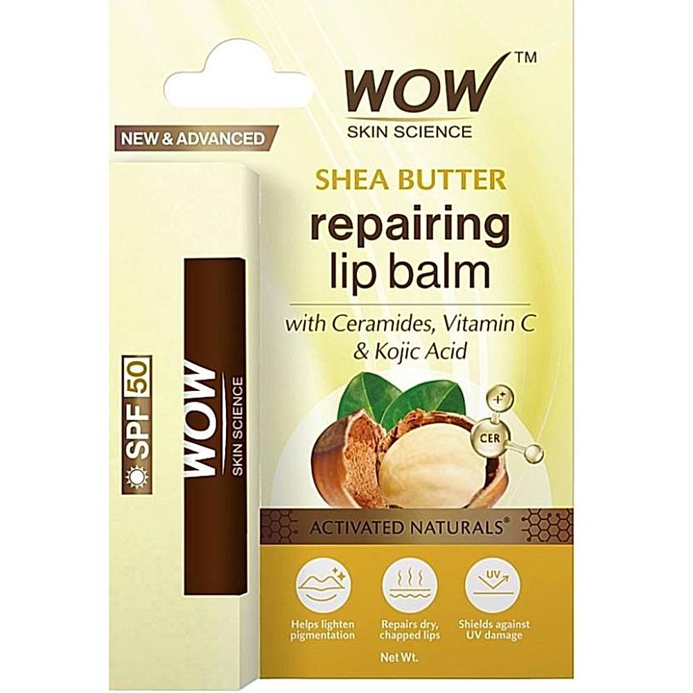 Wow Skin Science Shea Butter Repairing Lip Balm Spf 30 - 4 g