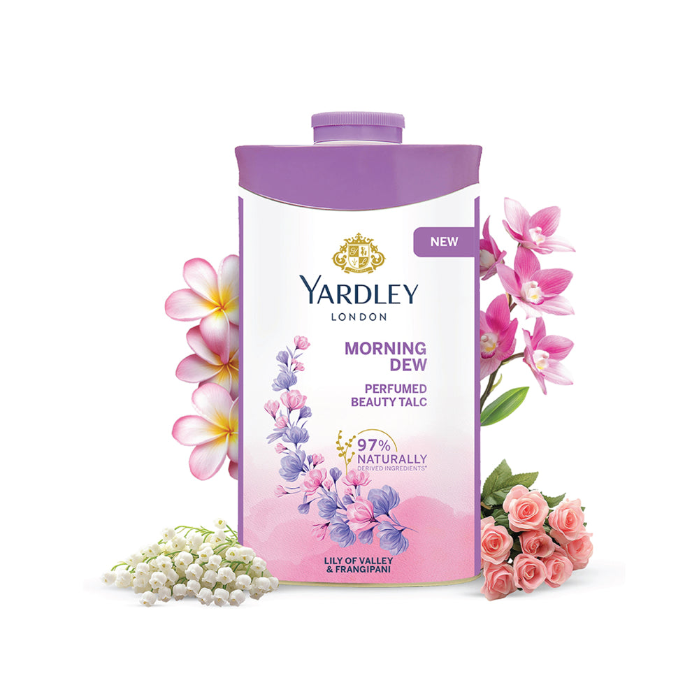 Yardley London Morning Dew Perfumed Talc - 250 g