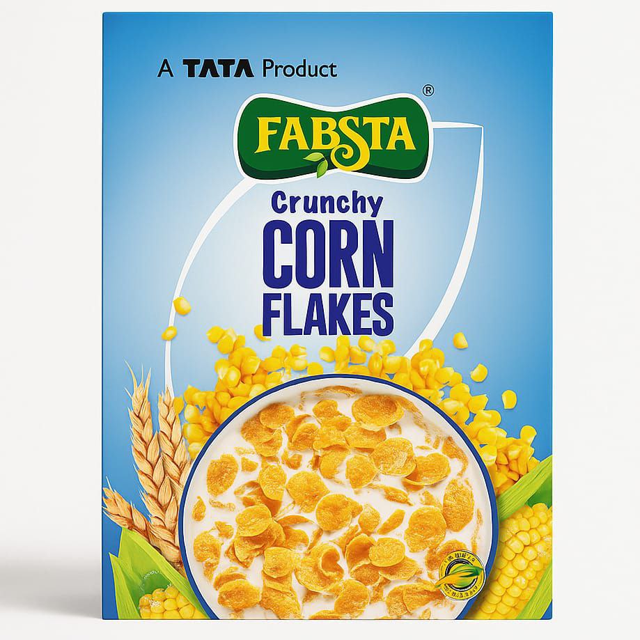 TATA Fabsta Cornflakes Regular Box 250 Gm