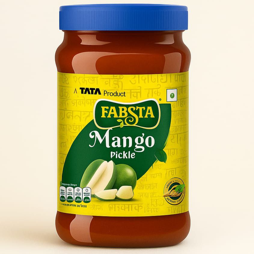 TATA Fabsta Mango Pickle Bottle 1 Kg