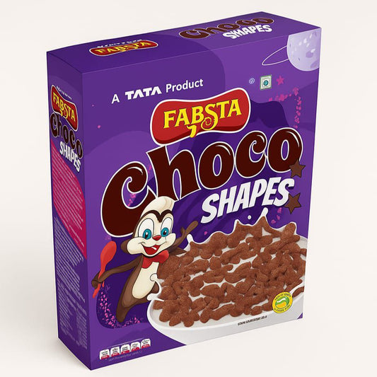 TATA Fabsta Choco Shaped Cereal 350 Gm