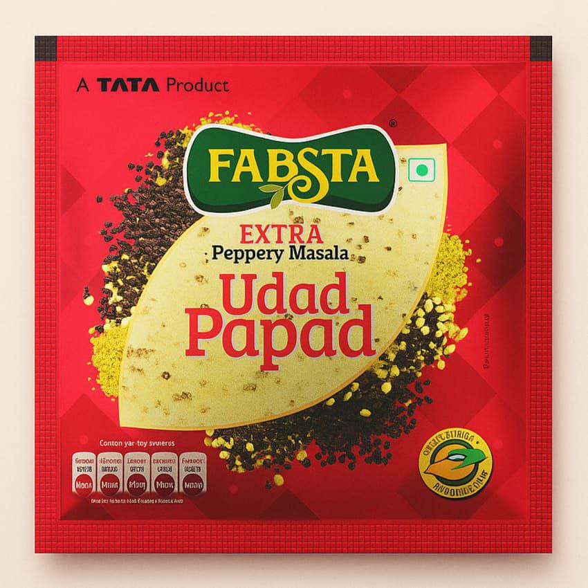 Fabsta Udad Papad 200 g