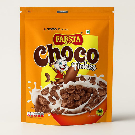 TATA Fabsta Choco Flakes Box 375 Gm