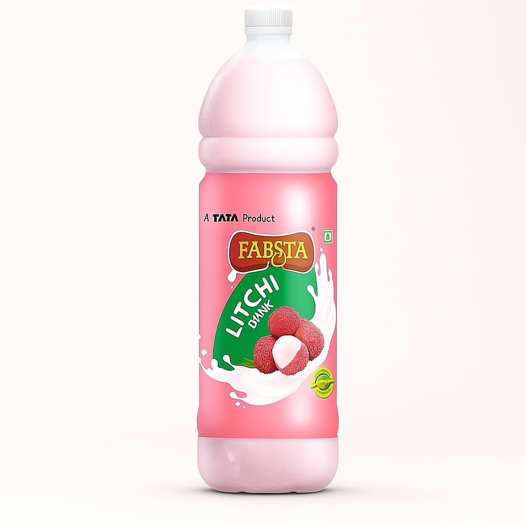 TATA Fabsta Litchi Fruit Drink 1.2 Ltr