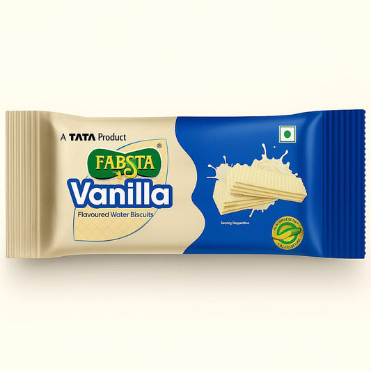 TATA Fabsta Vanilla Wafer Biscuits 75 Gm