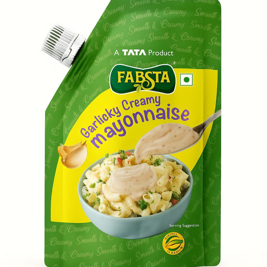 TATA Fabsta Veg Garlic Mayonnaise 450 Gm
