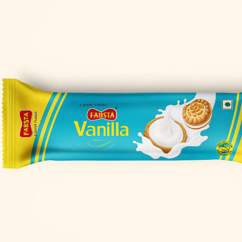 TATA Fabsta Vanilla Cream Biscuits 100 Gm
