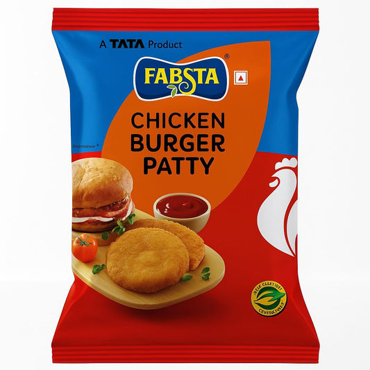 TATA Fabsta Chicken Burger Patty 480Gm
