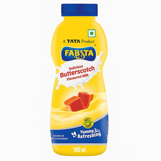 TATA Fabsta Butterscotch Flavored Milk 180 Ml