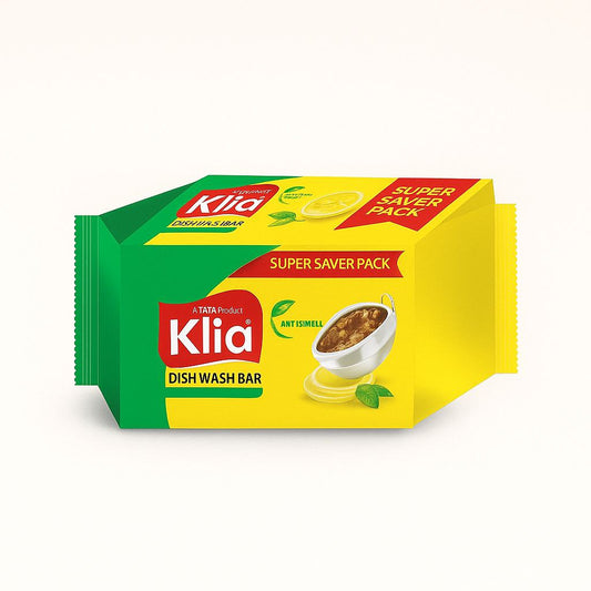 TATA Klia Anti Smell Dishwash Bar 5X200 Gm
