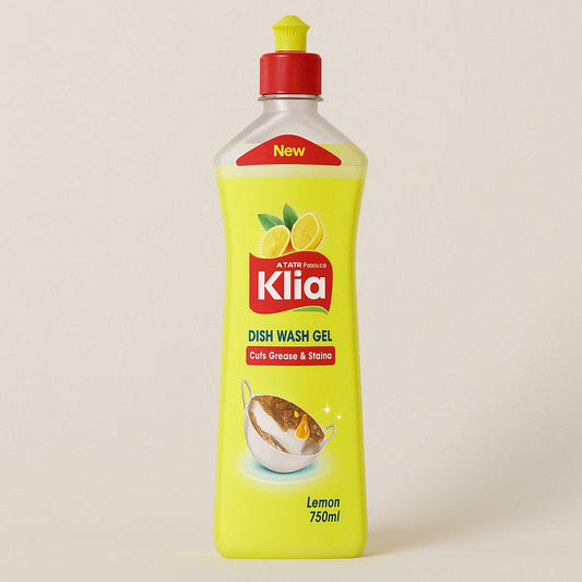 TATA Klia Dishwash Gel Lemon 750 Ml