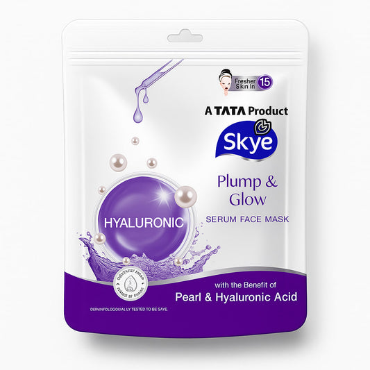 TATA Skye Plump And Glow Face Serum Mask 1 Pc