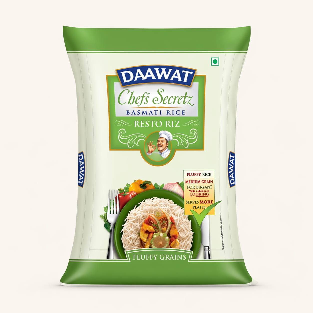 Daawat - FS Resto Riz Basmati Rice, 5 Kg