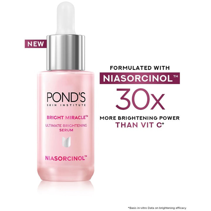 Ponds Bright Miracle Ultimate Brightening Serum with Niasorcinol - 30ml