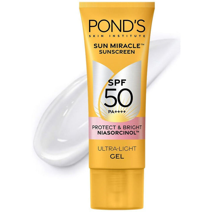 Ponds Sun Miracle SPF 50 PA+++ Creme Gel Sunscreen with Niacinamide -100g