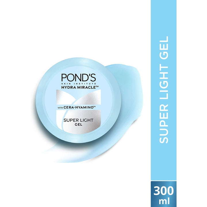 Ponds Super Light Gel Oil-Free Moisturizer with Cera-Hyamino - 300 g