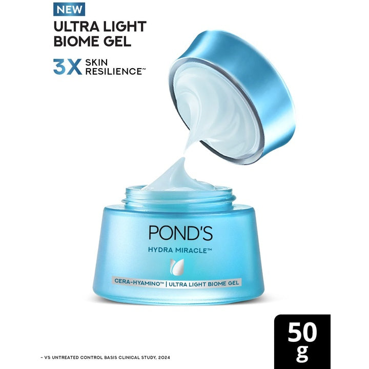Ponds Ultra Light Biome Gel with Cera-Hyamino - 50 g