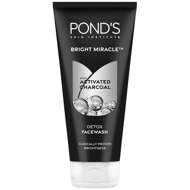 Ponds Bright Miracle Detox Facewash with 10X Power of Charcoal - 200g