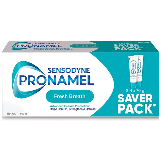 Sensodyne Set of 2 Pronamel Fresh Breath Enamel Care Toothpaste for Cavity - 70 g each