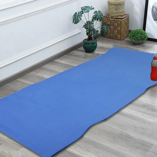 Yogasana Essential Yoga Mat (2×6 Feet)-Blue - 1 U