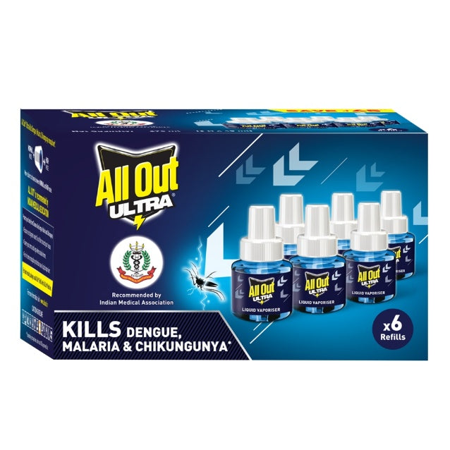 All Out Ultra Liquid Vaporizer 6x60 ni ghts (refill)