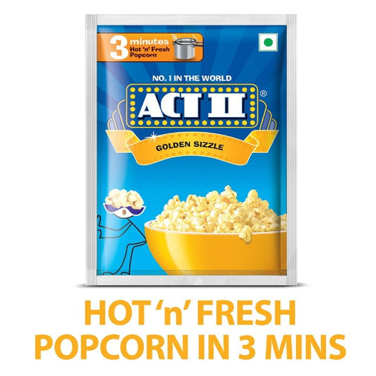 Act II Golden Sizzle Popcorn 35 g