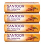 Santoor Sandal And Turmeric Soap 125 g (pack of 4)