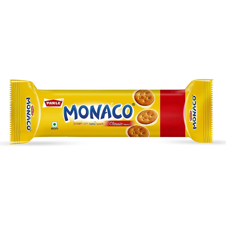 Parle Monaco Classic Salted Snack Biscuits 52.2 g