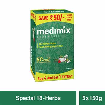 Medimix Ayurveda Classic Soap (4+1) 750 g