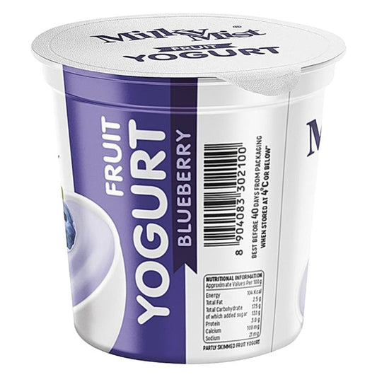 Milky Mist Blueberry Fruit Yoghurt 100 ml