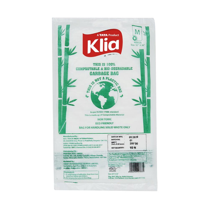 Klia Compostable Garbage Bag medium