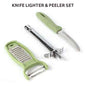 Smartle Knife Lighter S Peeler Set 1 pc
