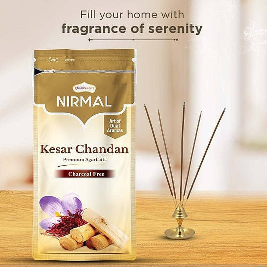 Nirmal Ziplock Kesar Chandan Agarbatti 125 g