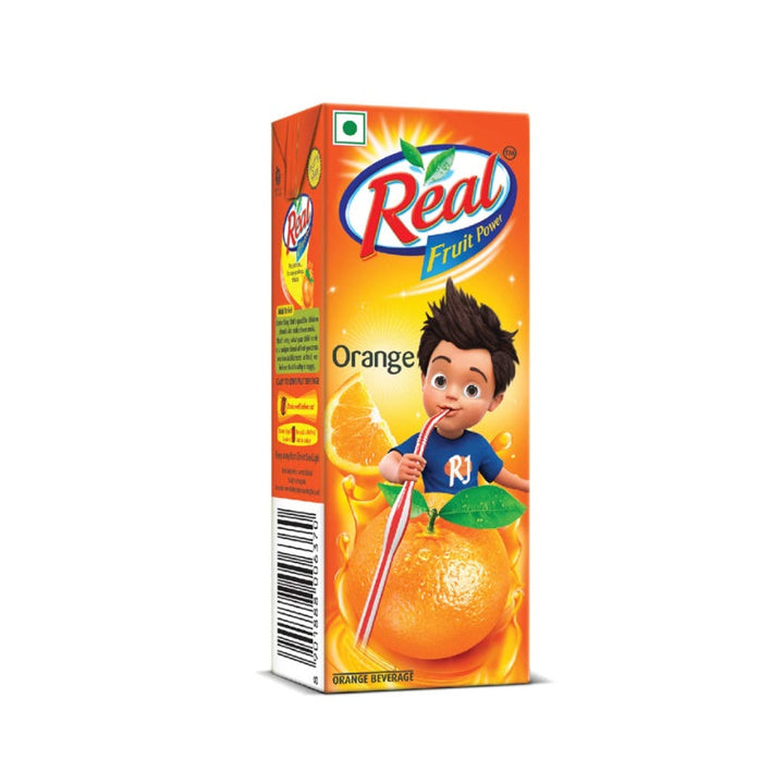 Real Orange Juice Tetrapak 180 ml