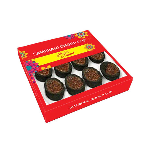 Shubh Anand Sambrani Dhoop Cups 12 pcs