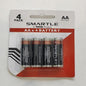 Smartle AA Batteries Carbon Zinc pack of 4