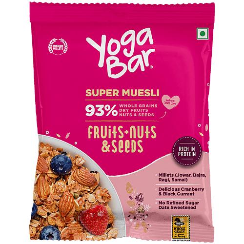 Yogabar Fruits Nuts And Seeds Muesli 40 g