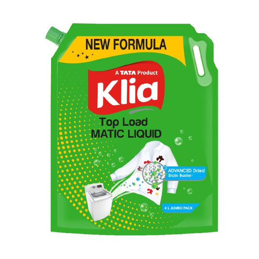 Klia Matic Liquid Detergent Top Load 4 ltr