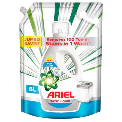 Ariel Matic Top Load Liquid Pouch 6 ltr