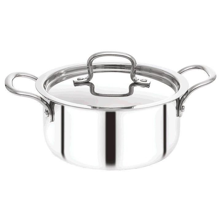 Smartle Steel Triply Casserole W/L 20 Cm 1 Pc