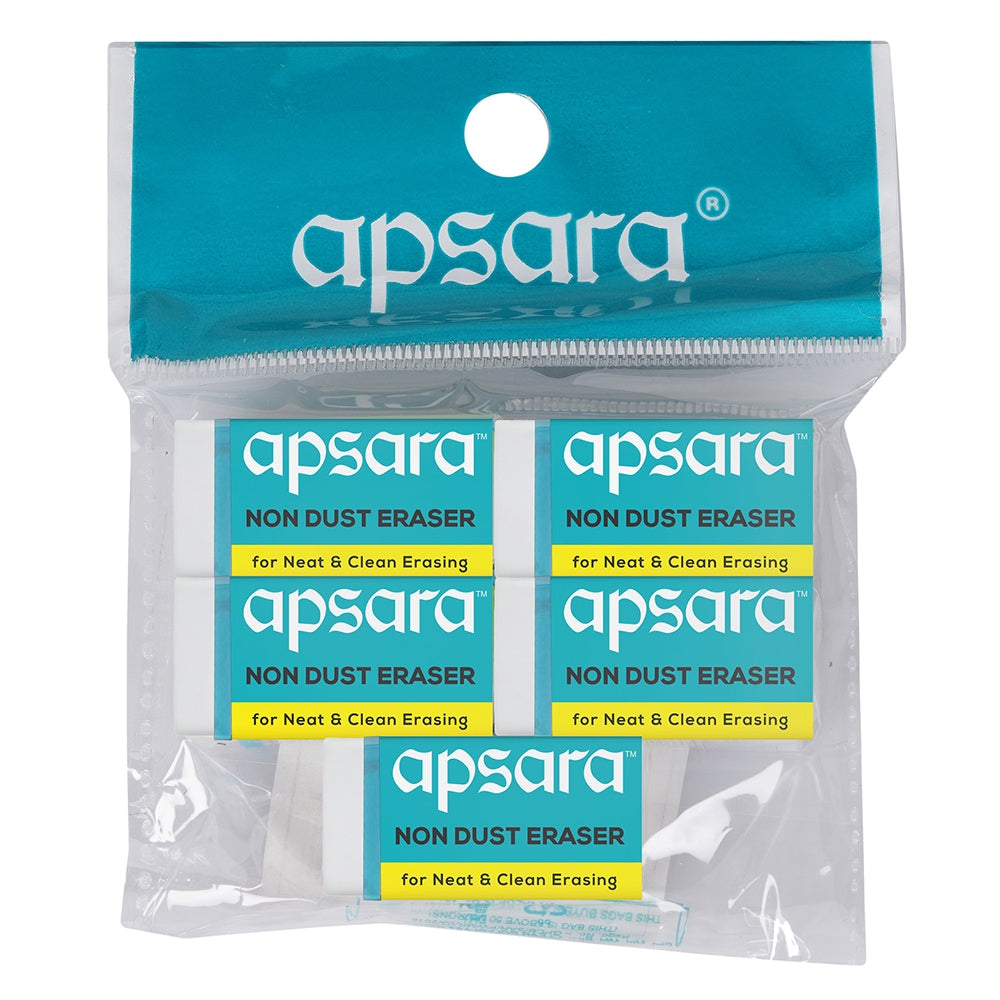 Apsara Non Dust Eraser - 5 U