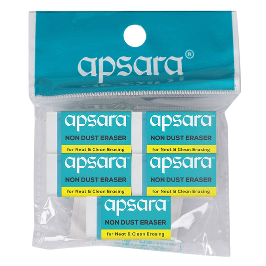 Apsara Non Dust Eraser - 5 U