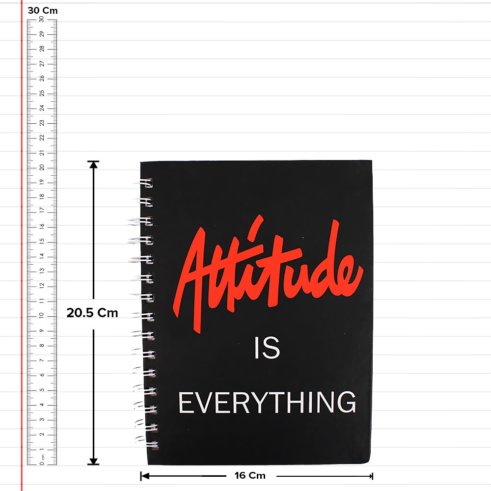 Archies Spiral Corporate Attitude Single Line Notebook (160 Pages) - 1 U