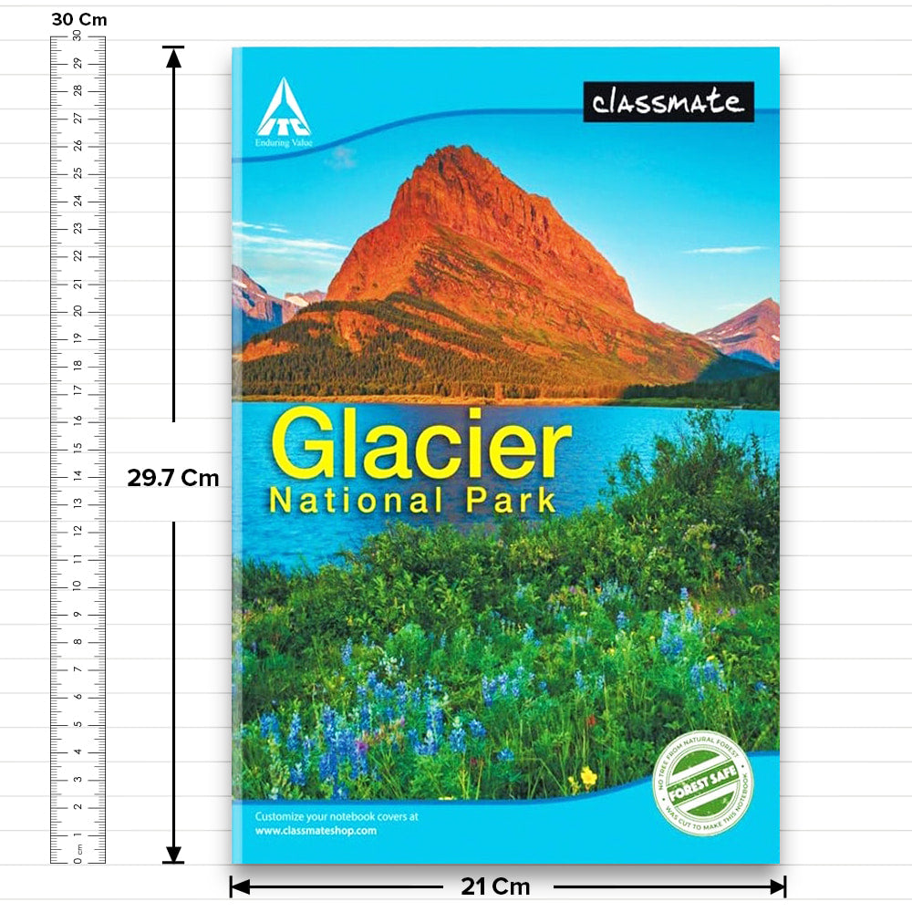 Classmate Assorted Note Book Single Line - 29.7X21 cm - 1 U